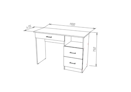 Туалетный стол Бланка