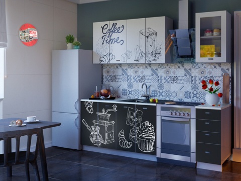 Кухонный Гарнитур София Coffee Time 1600 мм