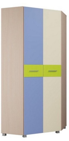 Шкаф Угловой Лайк  (Ш-900 х В-2108 х Г-900 мм)