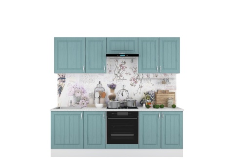 Кухонный Гарнитур Памелла МДФ 2400 мм/Разные Цвета