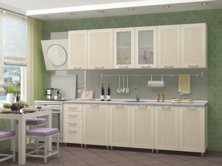 Кухонный Гарнитур Ирина МДФ 2500 мм