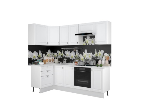 Кухонный Гарнитур Елена МДФ 1200 х 2400 мм/Разные Цвета